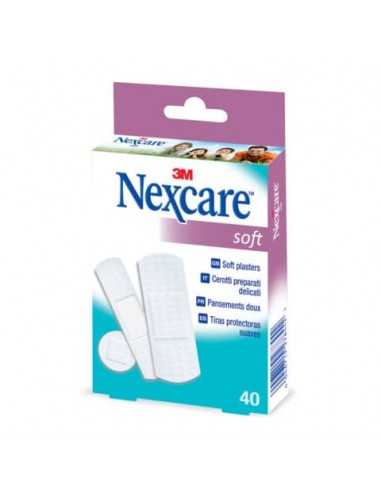 Cerotti Nexcare™ "Soft" assortiti 3 misure assortiti conf. 40 cerotti - N0540AS