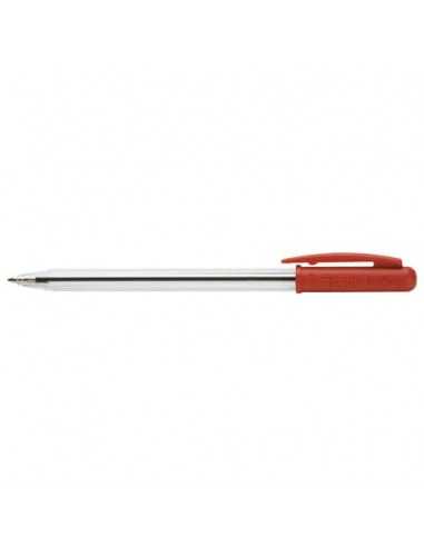 Penna a sfera TRATTO 1Uno 1 mm rosso Conf. 50 pezzi - 820502