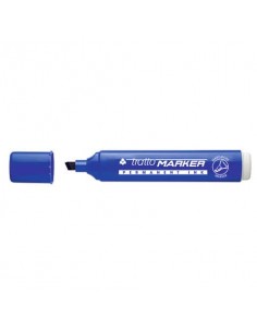 Marcatore permanente TRATTO Marker punta a scalpello 1-5 mm blu 840101