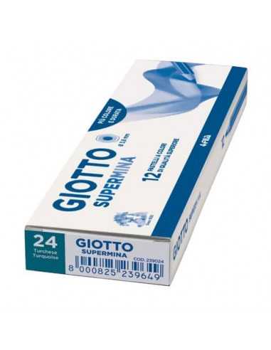 Matita colorata GIOTTO Supermina turchese 23902400