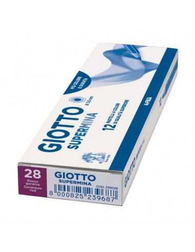 Matita colorata GIOTTO Supermina rosso geranio 23902800