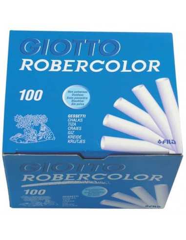 Gessetti GIOTTO Robercolor bianco astuccio da 100 - 538800