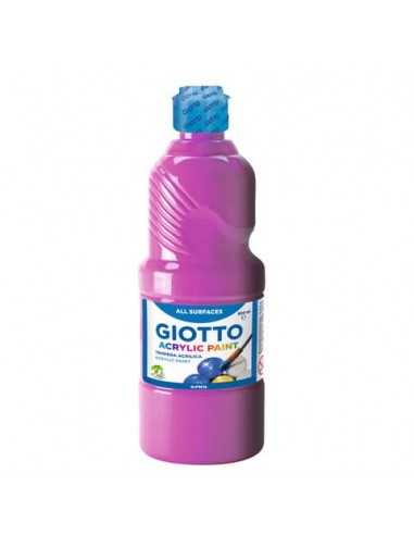 Tempera a base acrilica GIOTTO Acrylic Paint flacone 500 ml magenta 533710