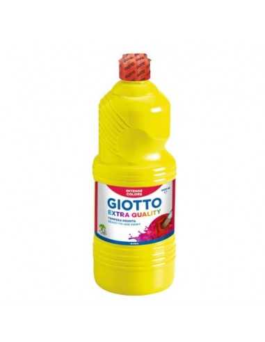 Tempera a base d'acqua GIOTTO Extra Quality flacone 1 lt giallo primario 533402