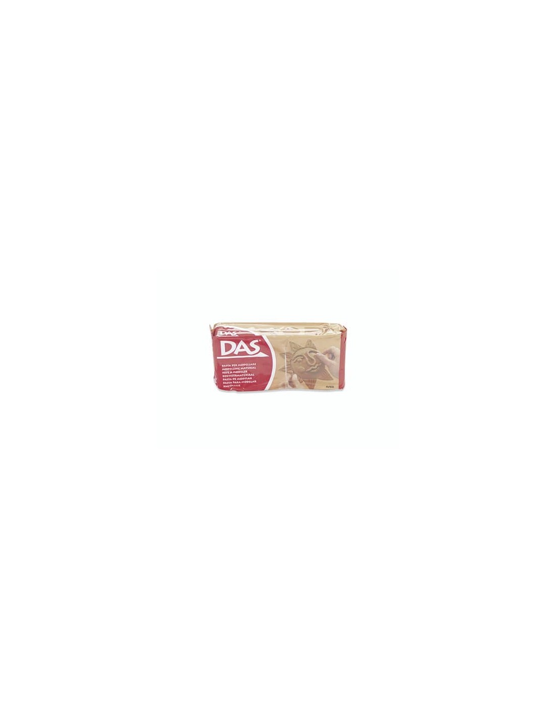 Pasta per modellare DAS panetto 1/2 kg terracotta 387100 a soli 4.58 € su