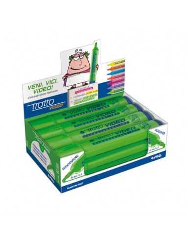 Evidenziatore TRATTO Video 1-5 mm verde 830202