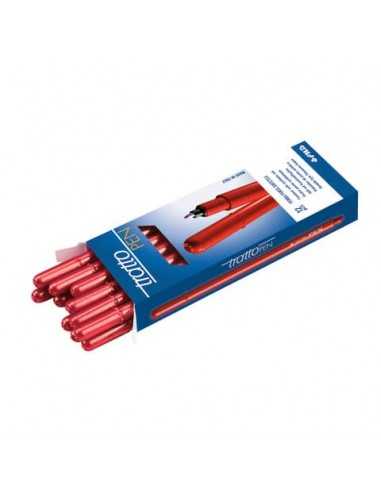 Penne a punta sintetica TRATTO Pen 2 mm rosso 830702