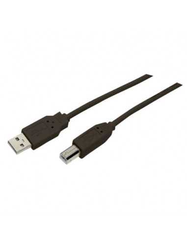 Cavo di collegamento Media Range USB 2.0 A/B nero 5 m MRCS102