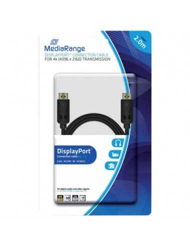 Cavo di collegamento Media Range DisplayPort contatti dorati 10 Gbit/s MRCS159