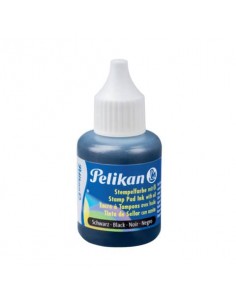 Inchiostro per timbri con olio Pelikan flacone 30 ml nero 351353