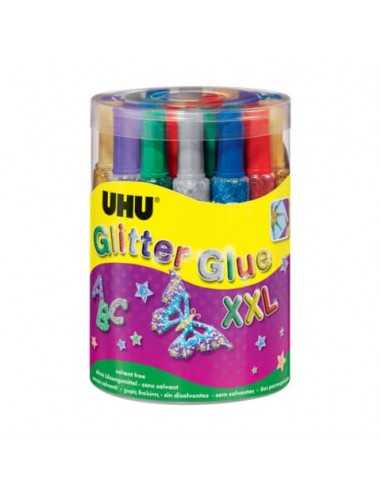 Colla Glitter Uhu 20 ml Conf. 24 pezzi - D1553