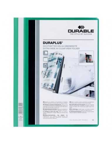 Cartellina ad aghi DURABLE DURAPLUS® A4 verde 257905