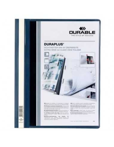 Cartellina ad aghi DURABLE DURAPLUS® A4 blu 257907