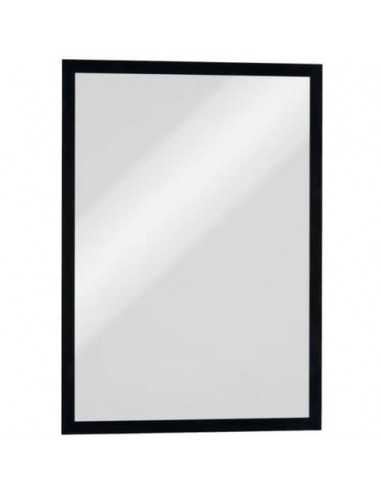 Cornici con pannello magnetico DURABLE DURAFRAME® MAGNETIC A3 PVC rigido nero 323x446mm conf. 5 - 486801