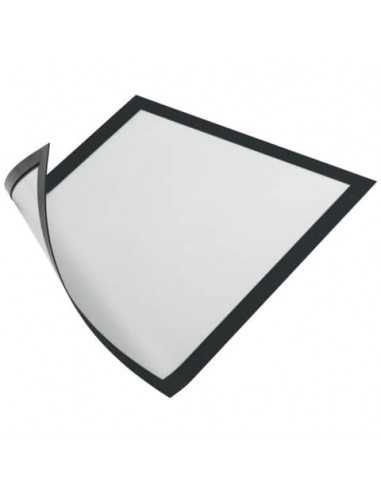 Cornici con pannello magnetico DURABLE DURAFRAME® MAGNETIC A4 PVC rigido nero 236x323 mm conf. 5 - 486901