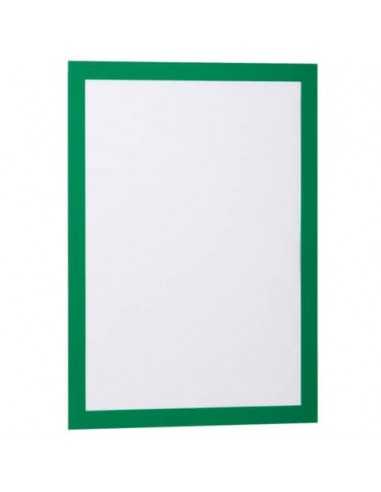 Cornici con pannello magnetico DURABLE DURAFRAME® A4 verde 236x323mm conf. 2 - 487205