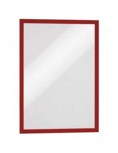 Cornici con pannello magnetico DURABLE DURAFRAME® A3 rosso 325x445mm conf. 2 - 487303