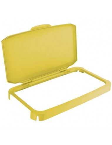 Coperchio per bidone portarifiuti DURABLE DURABIN 60 l giallo 1800500030