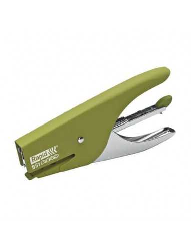 Cucitrice a pinza Rapid S51 SUPREME Soft Grip fino a 15 fogli verde 10538740