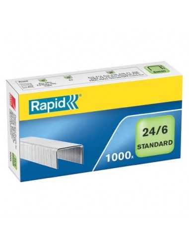 Punti metallici Rapid 24/6 conf. da 1000 - 24855600