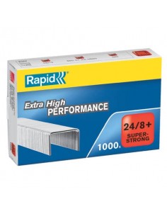 Punti metallici Rapid Super Strong 24/8+ conf. da 1000 - 24858500