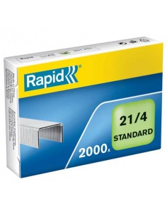 Punti metallici Rapid Standard 21/4 conf. da 2000 - 24867500