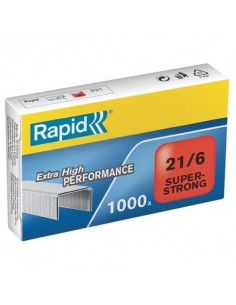 Punti metallici Rapid Super Strong 21/6 conf. da 1000 - 24867700