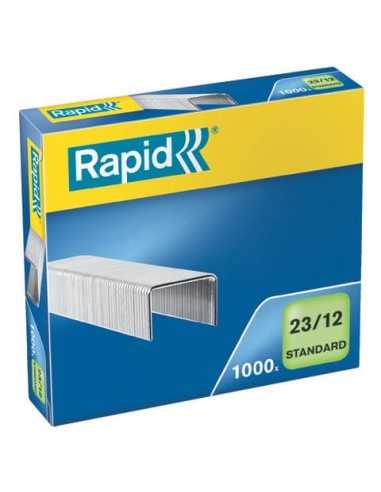 Punti metallici Rapid Standard 23/12 conf. da 1000 - 24869400