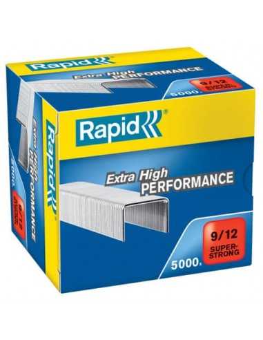 Punti metallici Rapid Super Strong 9/12 conf. da 5000 - 24871400