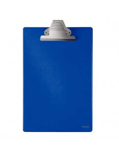 Portablocco con clip Esselte Grande Capacità cartoncino/polipropilene 22x36 cm blu - 27355