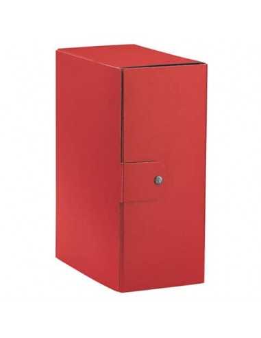 Cartella portaprogetti Esselte C35 EUROBOX 25x35 cm - dorso 15 cm presspan biverniciato rosso - 390335160