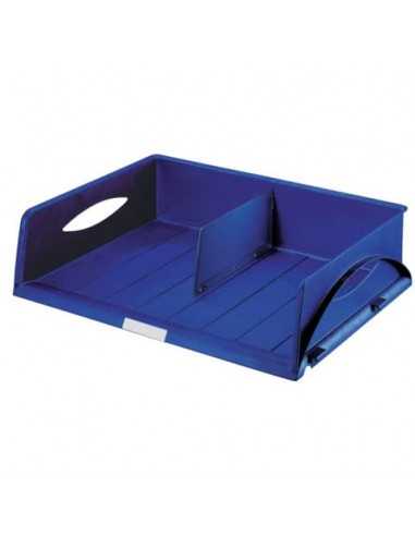 Vaschetta portacorrispondenza Leitz SORTY JUMBO in polistirolo A3 o due risme A4 blu - 52320035