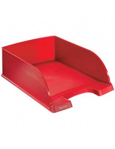 Vaschetta portacorrispondenza impilabile Leitz PLUS JUMBO in polistirolo A4 rosso 52330025