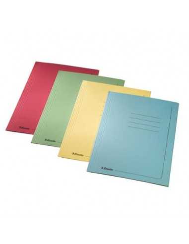 Cartelle a 3 lembi Esselte MANILLA 25x35 cm A4 295 g/m² giallo conf.25 - 55131