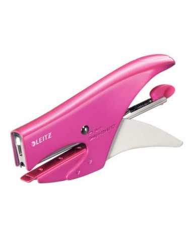 Cucitrice fino a 15 fogli Leitz 5547 WOW fucsia metallizzato 55472023