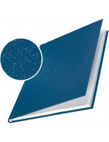 Copertina rigida max 246-280 fogli Leitz impressBIND in cartone con dorso da 28 mm A4 blu conf. da 10 - 73970035