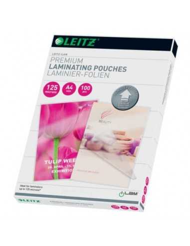 Pouches per plastificatrici Leitz iLam con UDT 2x125 µm in EVA A4 21