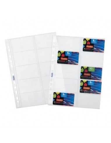 Buste a foratura universale Favorit porta cards liscia superior 8