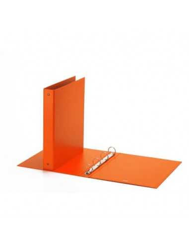 Raccoglitore FAVORIT Europa 22x30 cm 4 anelli tondi Ø 30 mm - dorso 4 cm arancio 400051153