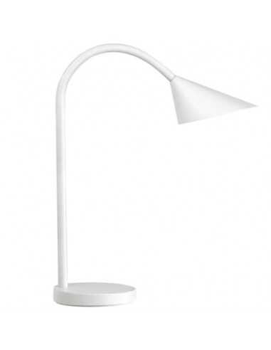 Lampada da tavolo a led UNILUX Sol bianco 400077404