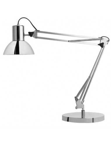 Lampada da tavolo UNILUX Success 80 grigio cromato 400092123