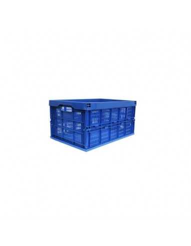 Cassetta pieghevole 20 kg 45 L Viso 525x355x270 mm blu BP223BL