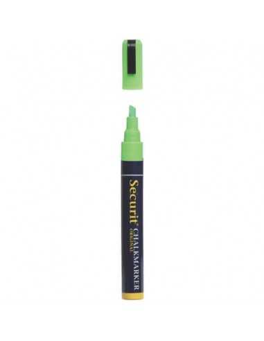 Pennarello a gesso liquido Securit® a punta media 2-6 mm verde SMA510-GR