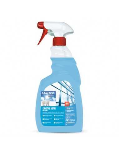 Detergente multiuso per vetri e specchi SANITEC Crystal 750 ml 1866-S