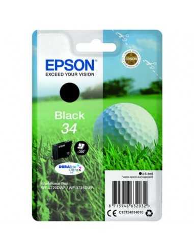 Cartuccia inkjet Pallina da golf 34 Epson nero C13T34614010