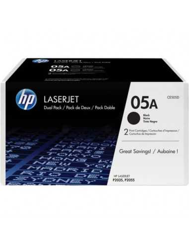 Toner 05A HP nero Conf. 2 - CE505D