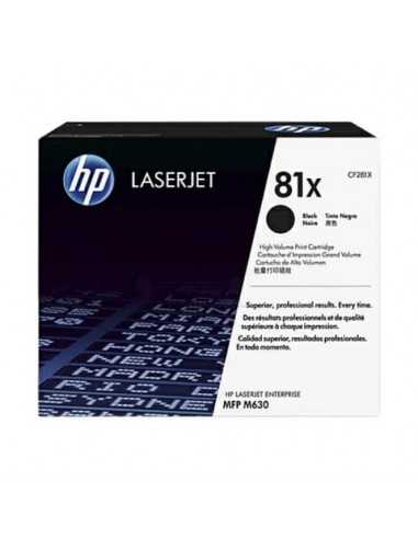 Toner alta capacità 81X HP nero CF281X