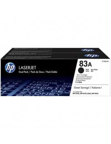 Toner 83A HP nero Conf. 2 - CF283AD