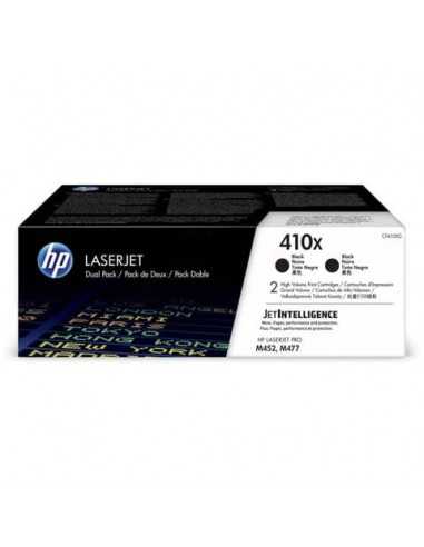 Toner alta capacità 410X HP nero Conf. 2 - CF410XD