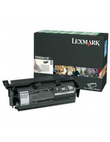 Toner return program Lexmark nero T650A11E